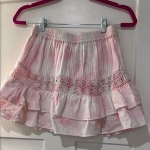 LoveShackFancy Pink Ruffle Mini XS